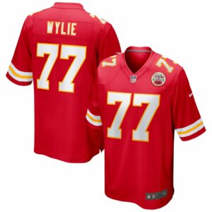 Men's Kansas City Chiefs Andrew Wylie Nike Red Game Jersey