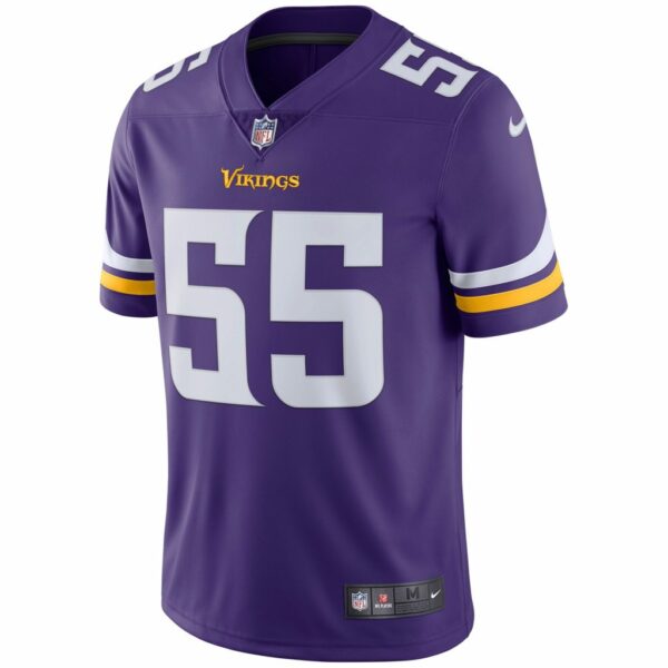 Men's Nike Anthony Barr Purple Minnesota Vikings Vapor Untouchable Limited Player Jersey