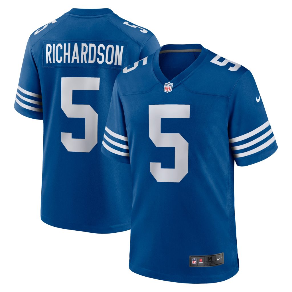 Men's Indianapolis Colts Anthony Richardson Nike Royal 2023 NFL Draft First Round Pick Alternate Game Jersey