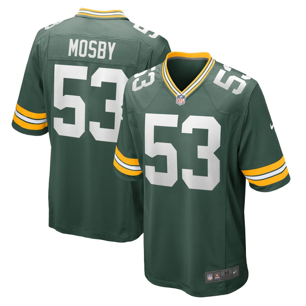 Arron Mosby Green Bay Packers Nike Team Game Jersey -  Green