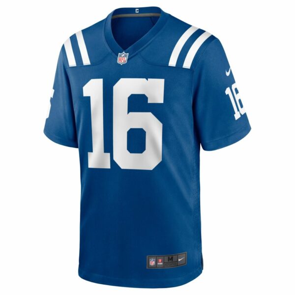Men's Indianapolis Colts Ashton Dulin Nike Royal Game Jersey