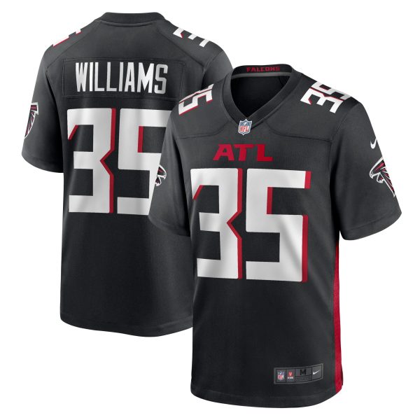 Men's Atlanta Falcons Avery Williams Nike Black Game Jersey