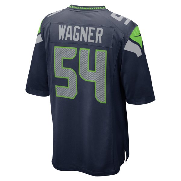 Men's Seattle Seahawks Bobby Wagner Nike College Navy Game Jersey