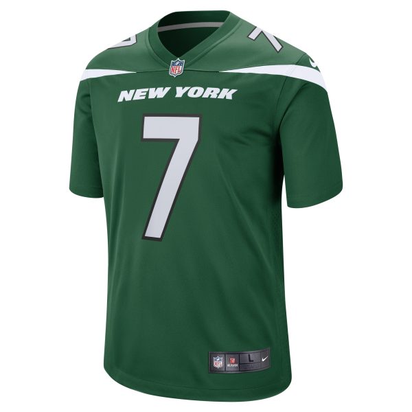 Men's New York Jets Braden Mann Nike Gotham Green Game Jersey