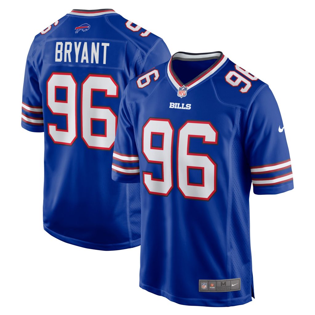 Men's Buffalo Bills Brandin Bryant Nike Royal Home Game Player Jersey
