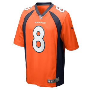 Men's Denver Broncos Brandon McManus Nike Orange Game Jersey