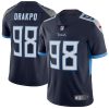 Men's Nike Brian Orakpo Navy Tennessee Titans Vapor Untouchable Limited Jersey