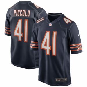 Men's Chicago Bears Brian Piccolo Nike Navy Game Retired Player Jersey