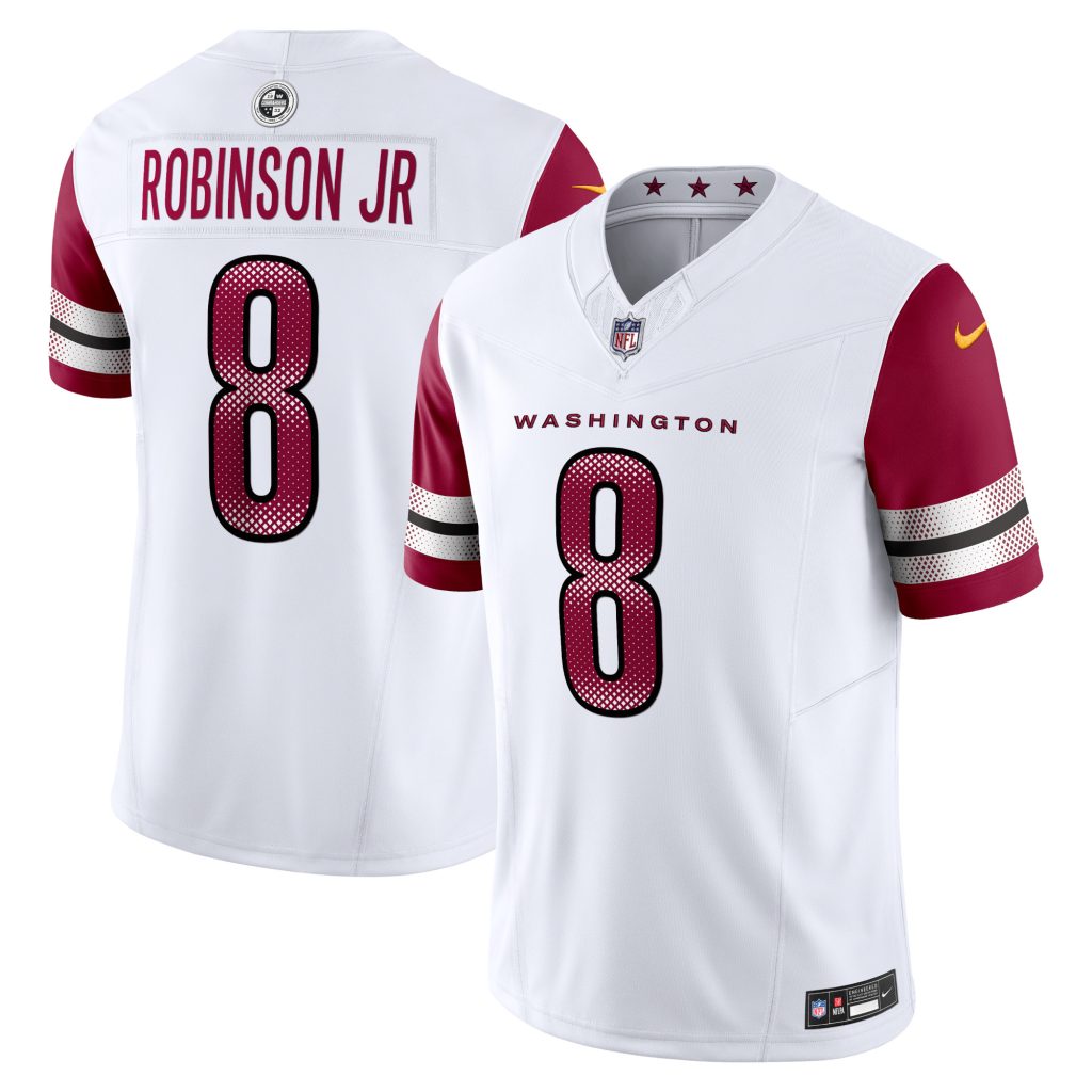 Brian Robinson Jr. Washington Commanders Nike Vapor F.U.S.E. Limited Jersey - White