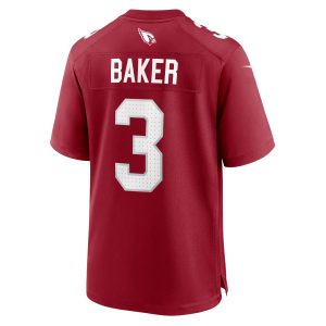 Men's Arizona Cardinals Budda Baker Nike Cardinal Game Player Jersey