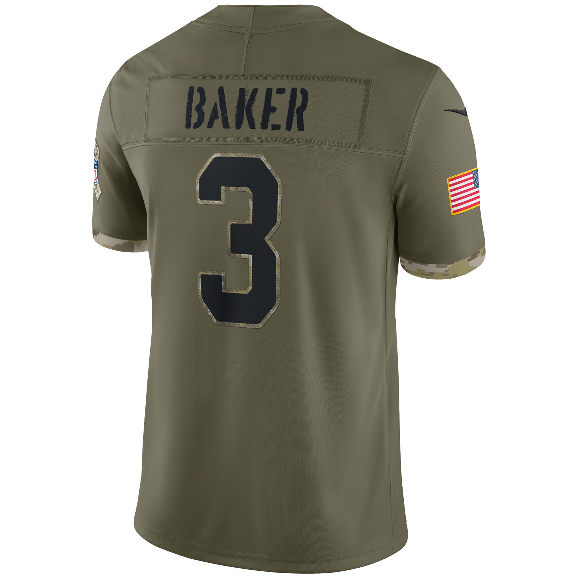 Men's Arizona Cardinals Nike Olive 2022 Salute To Service Limited Jersey