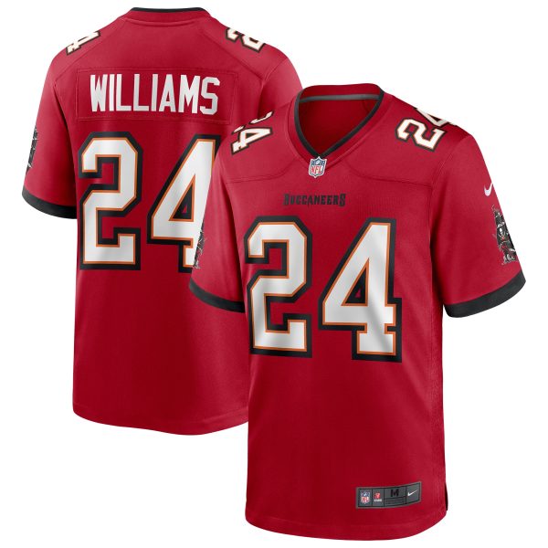 Men's Tampa Bay Buccaneers Cadillac Williams Nike Red Game Retired Player Jersey