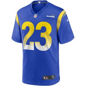 Men's Los Angeles Rams Cam Akers Nike Royal Game Player Jersey