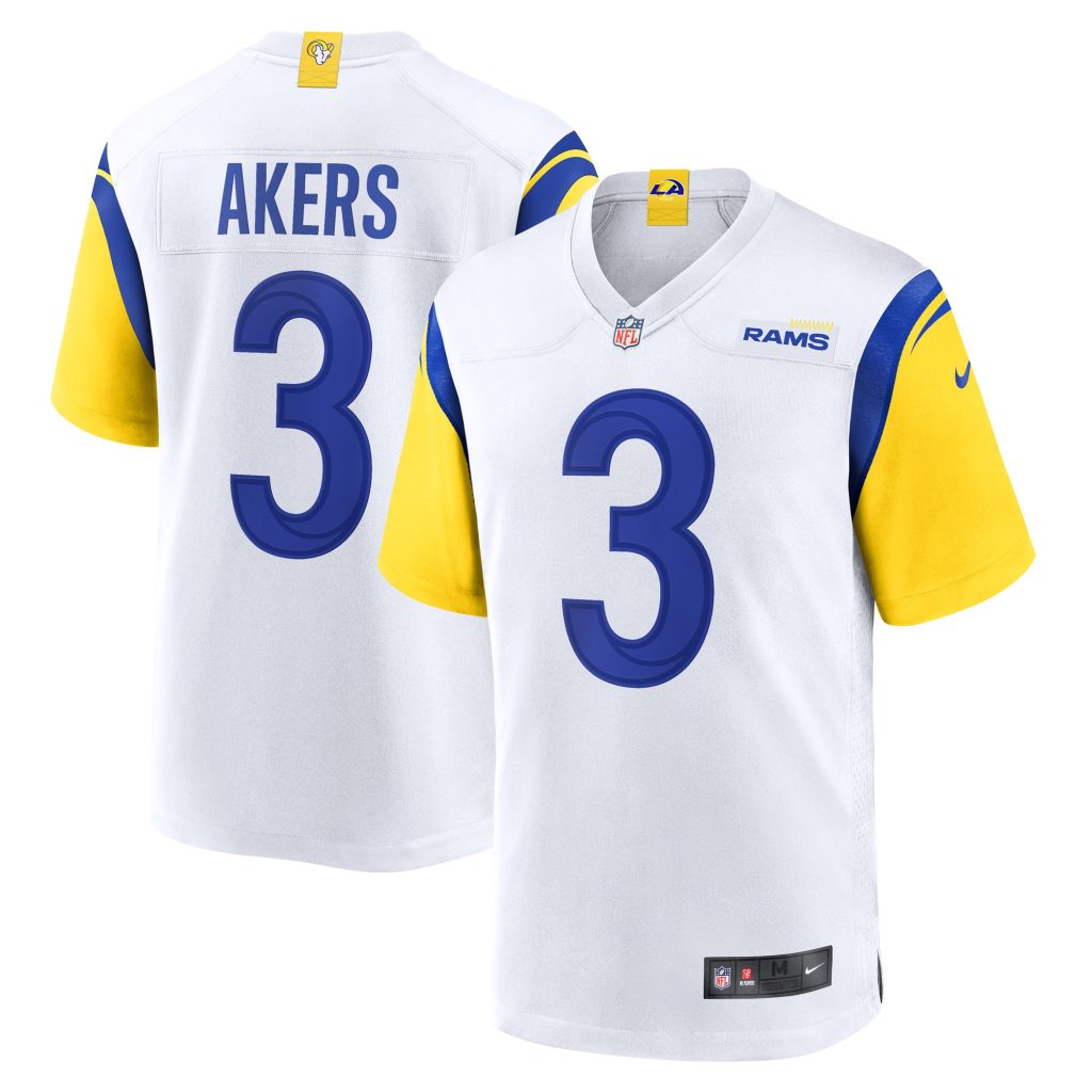 Cam Akers Los Angeles Rams Nike Game Jersey - White