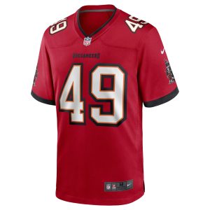 Men's Tampa Bay Buccaneers Cam Gill Nike Red Game Jersey