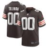 Men's Cleveland Browns Cedric Tillman Nike Brown 2023 NFL Draft Pick Game Jersey