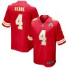 Men's Kansas City Chiefs Chad Henne Nike Red Game Jersey