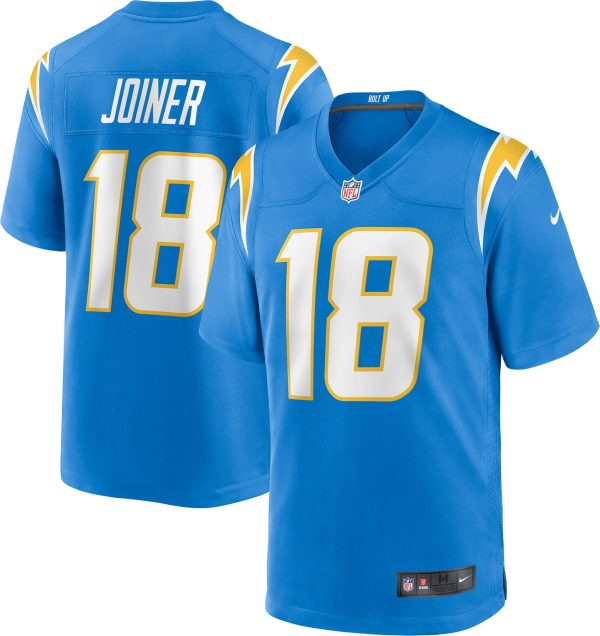 Men's Los Angeles Chargers Charlie Joiner Nike Powder Blue Game Retired Player Jersey