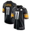 Men's Pittsburgh Steelers Chase Claypool Nike Black Game Team Jersey