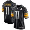 Men's Pittsburgh Steelers Chase Claypool Nike Black Player Game Jersey