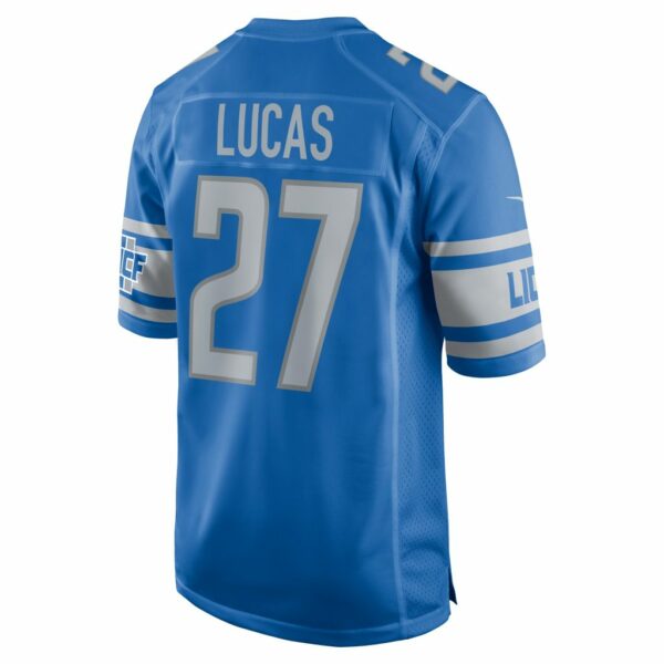 Chase Lucas Detroit Lions Nike Team Game Jersey -  Blue