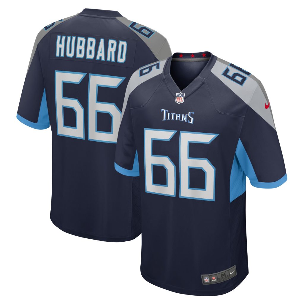 Chris Hubbard Tennessee Titans Nike Team Game Jersey -  Navy