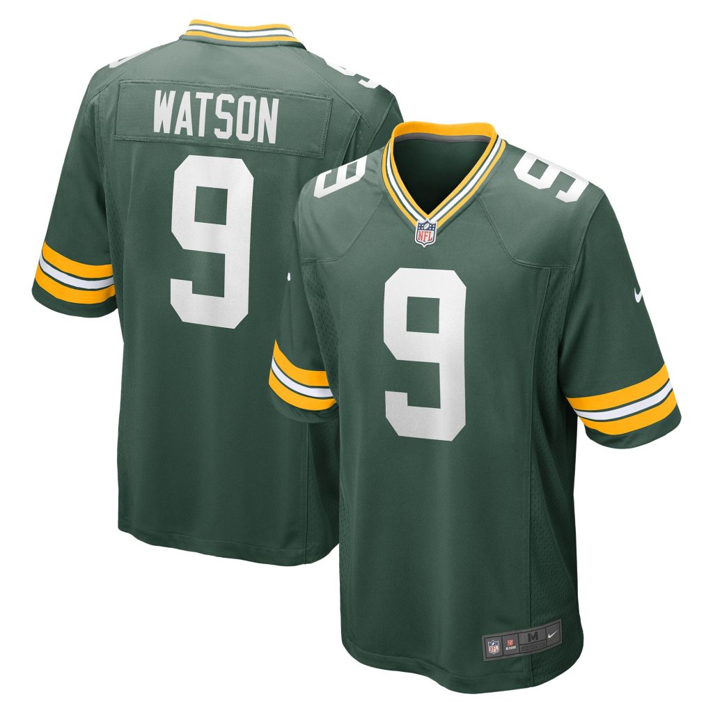 Men's Green Bay Packers Christian Watson Nike Green Game Player Jersey