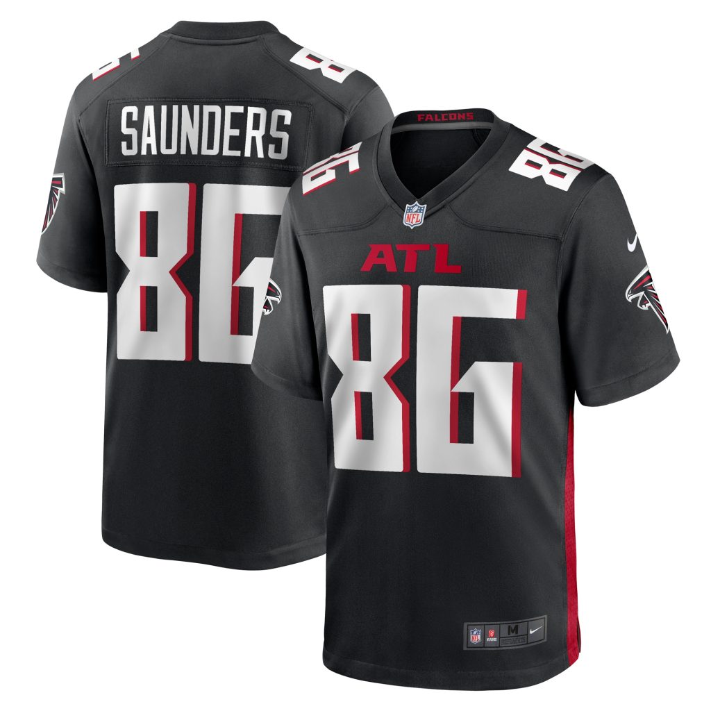 CJ Saunders Atlanta Falcons Nike Team Game Jersey -  Black