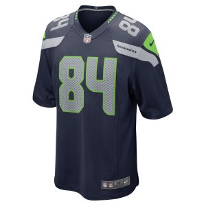 Men's Seattle Seahawks Colby Parkinson Nike College Navy Game Jersey