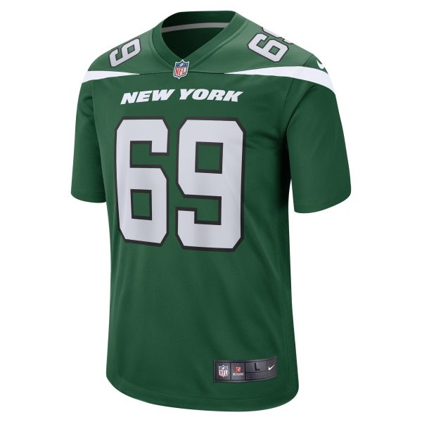 Men's New York Jets Conor McDermott Nike Gotham Green Game Jersey