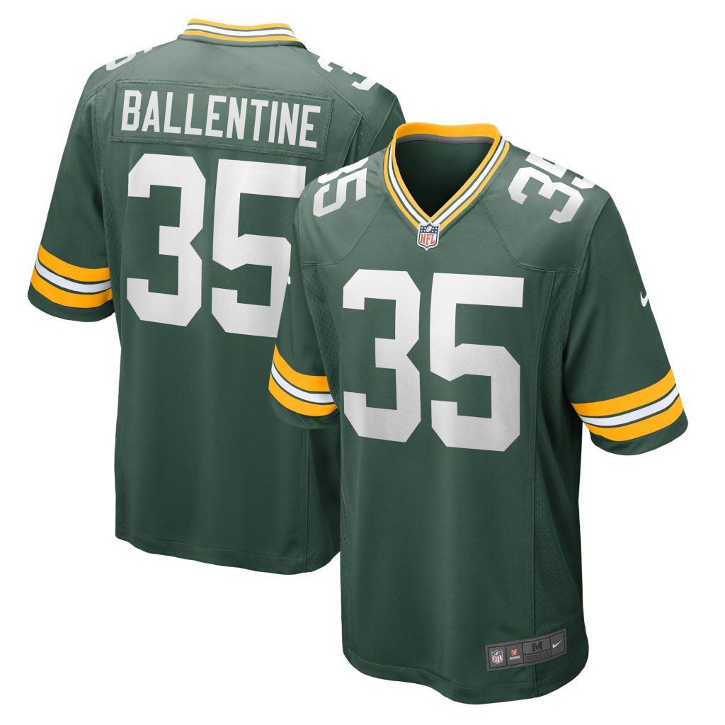 Men's Green Bay Packers Corey Ballentine Nike Green Home Game Player Jersey
