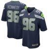Men's Seattle Seahawks Cortez Kennedy Nike College Navy Game Retired Player Jersey