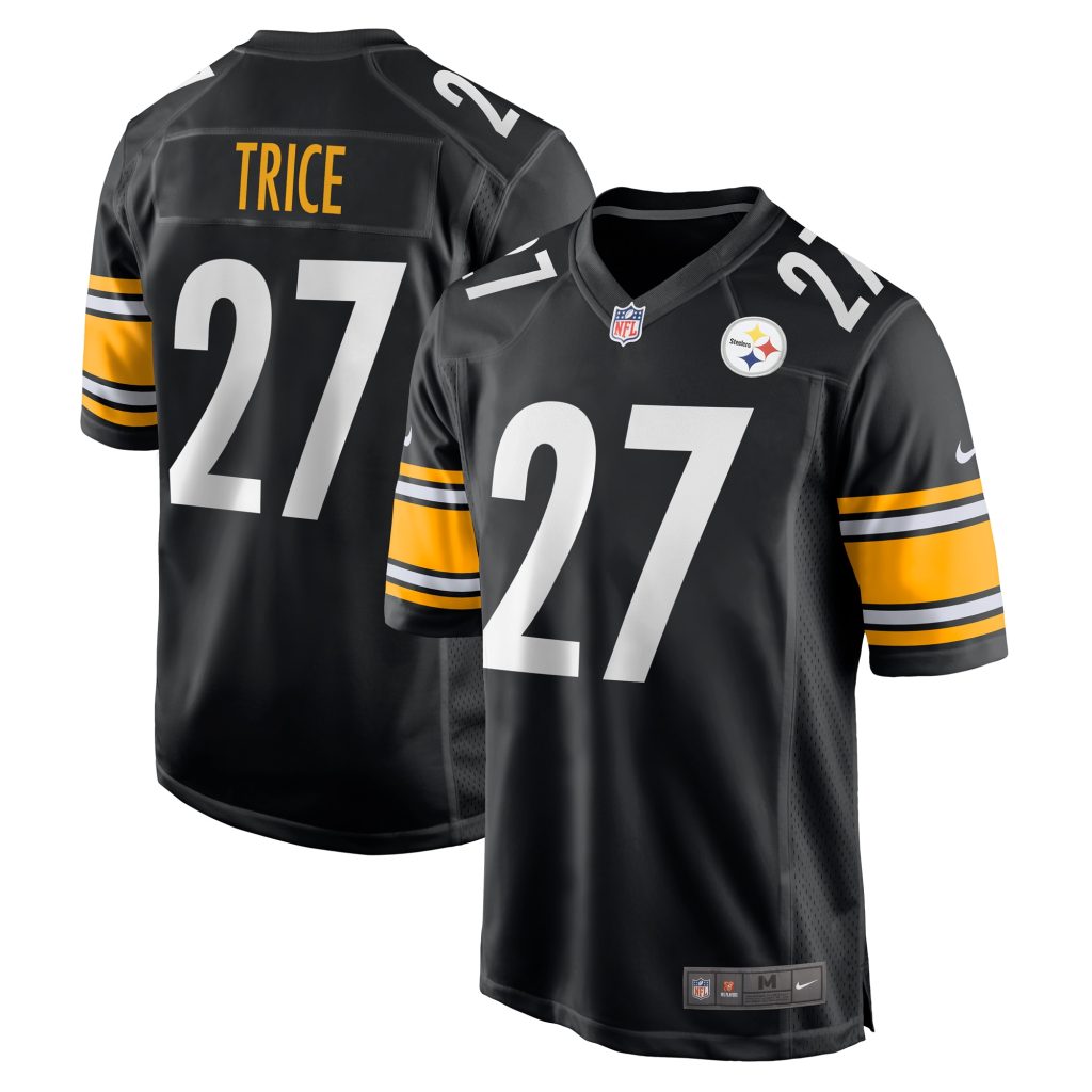 Cory Trice Pittsburgh Steelers Nike  Game Jersey -  Black
