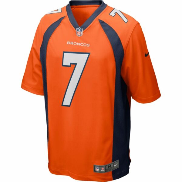 Men's Denver Broncos Craig Morton Nike Orange Game Retired Player Jersey