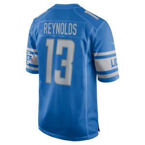Men's Detroit Lions Craig Reynolds Nike Blue Game Player Jersey