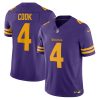 Men's Minnesota Vikings Dalvin Cook Nike Purple Vapor F.U.S.E. Limited Jersey