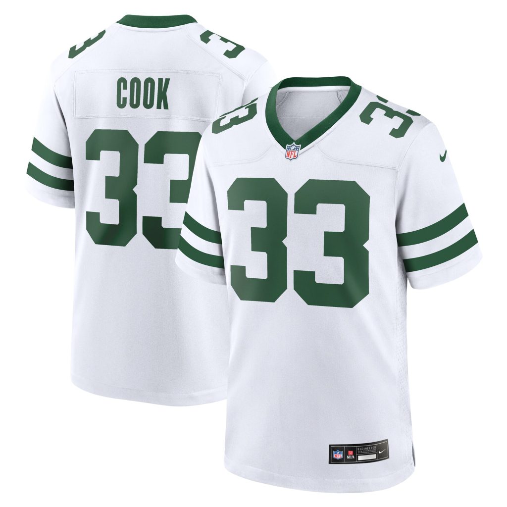 Dalvin Cook New York Jets Nike Legacy Player Jersey - White
