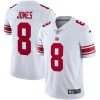 Men's Nike Daniel Jones White New York Giants Vapor Limited Jersey