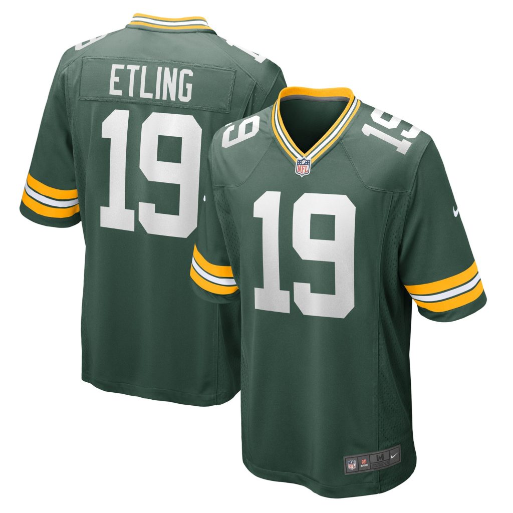 Men's Green Bay Packers Danny Etling Nike Green Game Player Jersey