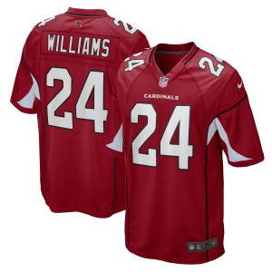 Men's Arizona Cardinals Darrel Williams Nike Cardinal Game Player Jersey