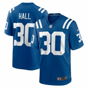 Darren Hall Indianapolis Colts Nike Team Game Jersey -  Royal