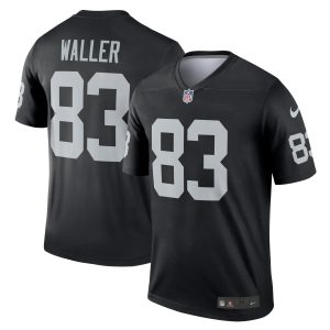 Men's Las Vegas Raiders Darren Waller Nike Black Legend Jersey
