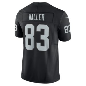 Men's Las Vegas Raiders Darren Waller Nike Black Vapor F.U.S.E. Limited Jersey