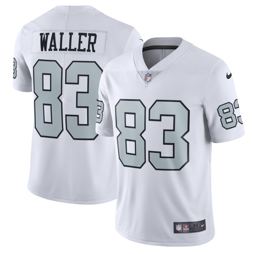 Men's Las Vegas Raiders Darren Waller Nike White Alternate Vapor Limited Jersey