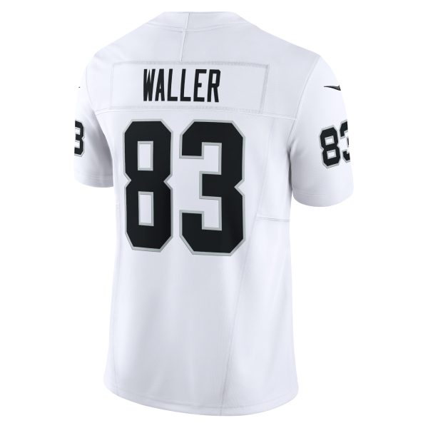 Men's Las Vegas Raiders Darren Waller Nike White Vapor F.U.S.E. Limited Jersey