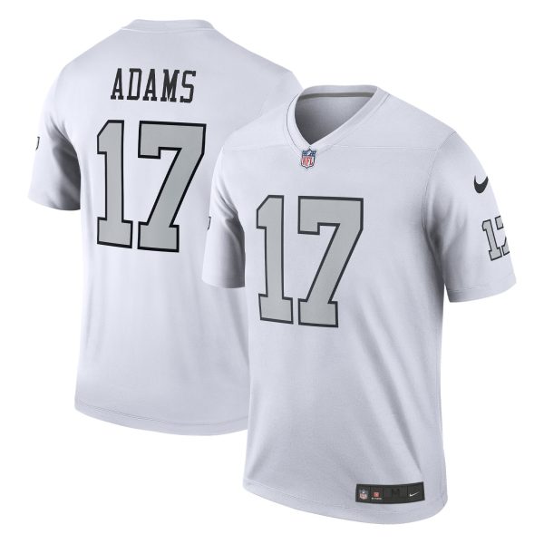 Men's Las Vegas Raiders Davante Adams Nike White Alternate Legend Jersey