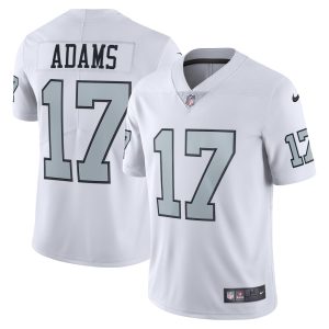 Men's Las Vegas Raiders Davante Adams Nike White Alternate Vapor Limited Jersey