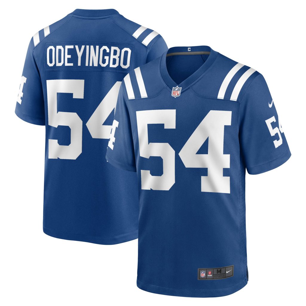 Men's Indianapolis Colts Dayo Odeyingbo Nike Royal Game Jersey