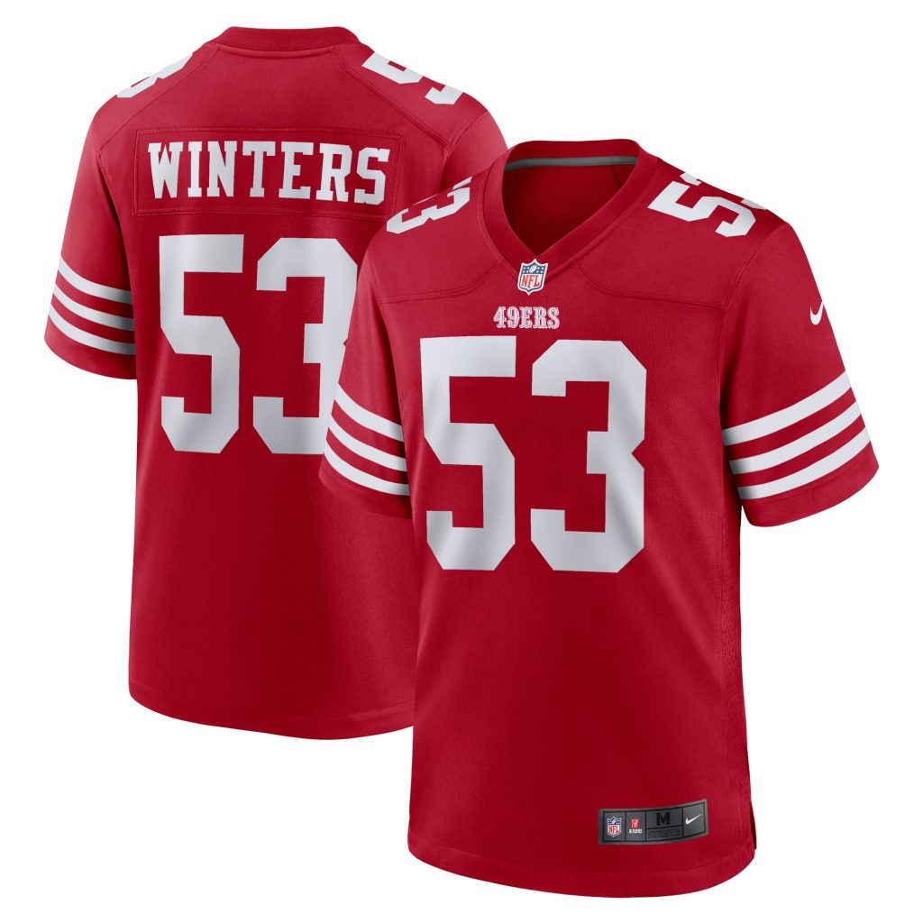 Men's San Francisco 49ers Dee Winters Nike Scarlet Team Game Jersey