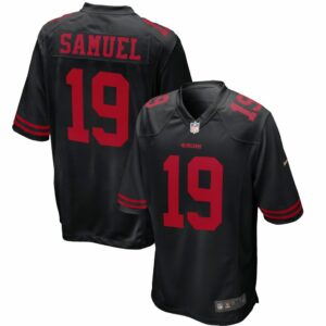 Men's San Francisco 49ers Deebo Samuel Nike Black Fashion Game Jersey